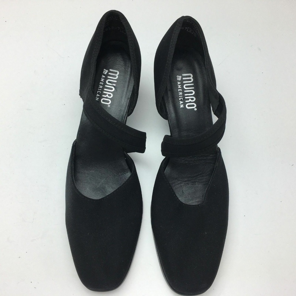 Munro American D’Orsay Mary Jane Pump Heels 7.5 SS - Picture 6 of 8